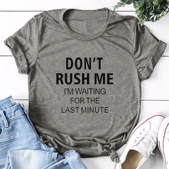 BellanBlue Tops - NO rush Graphic Tee